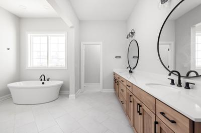 Master Bathroom. 4,982sf New Home in Westfield, IN