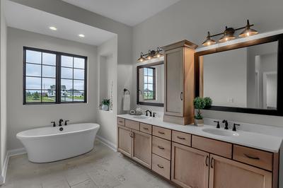 Master Bathroom. 2,246sf New Home in Westfield, IN