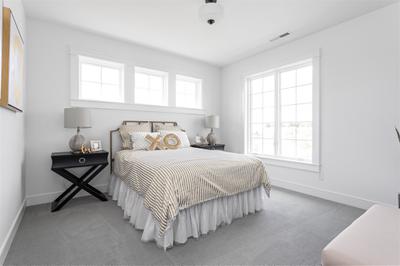 Upper Level Secondary Bedroom. 2,557sf New Home in Westfield, IN