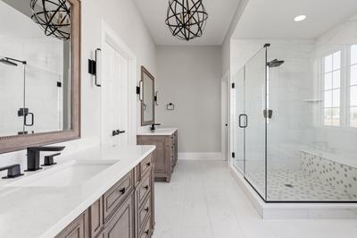 Master Bathroom. 4,124sf New Home in Westfield, IN
