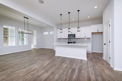 1001B Plan Main Level Open Concept Living. The Fletcher New Home in Westfield, IN
