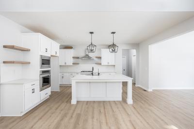 4545B Plan Kitchen. 3,247sf New Home in Westfield, IN