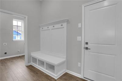 3015B Plan Mudroom Boot Bench. Westfield, IN New Home