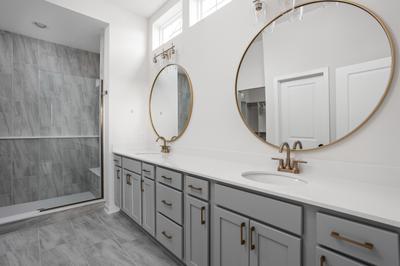Master Bathroom Details. 2,517sf New Home in Westfield, IN