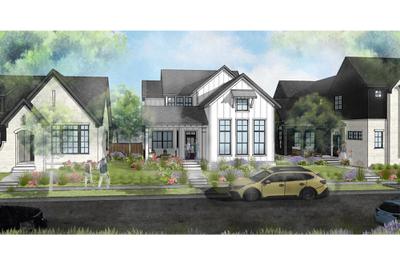 Traditional Farmhouse. 2,542sf New Home in Westfield, IN