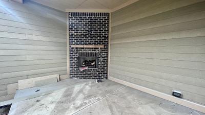 Covered Lanai with Fireplace. 15164 Fairlands Drive, Westfield, IN
