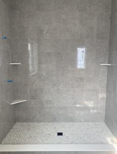 Master Shower Details. New Home in Westfield, IN