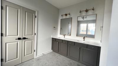 Master Bathroom. 3,330sf New Home in Westfield, IN